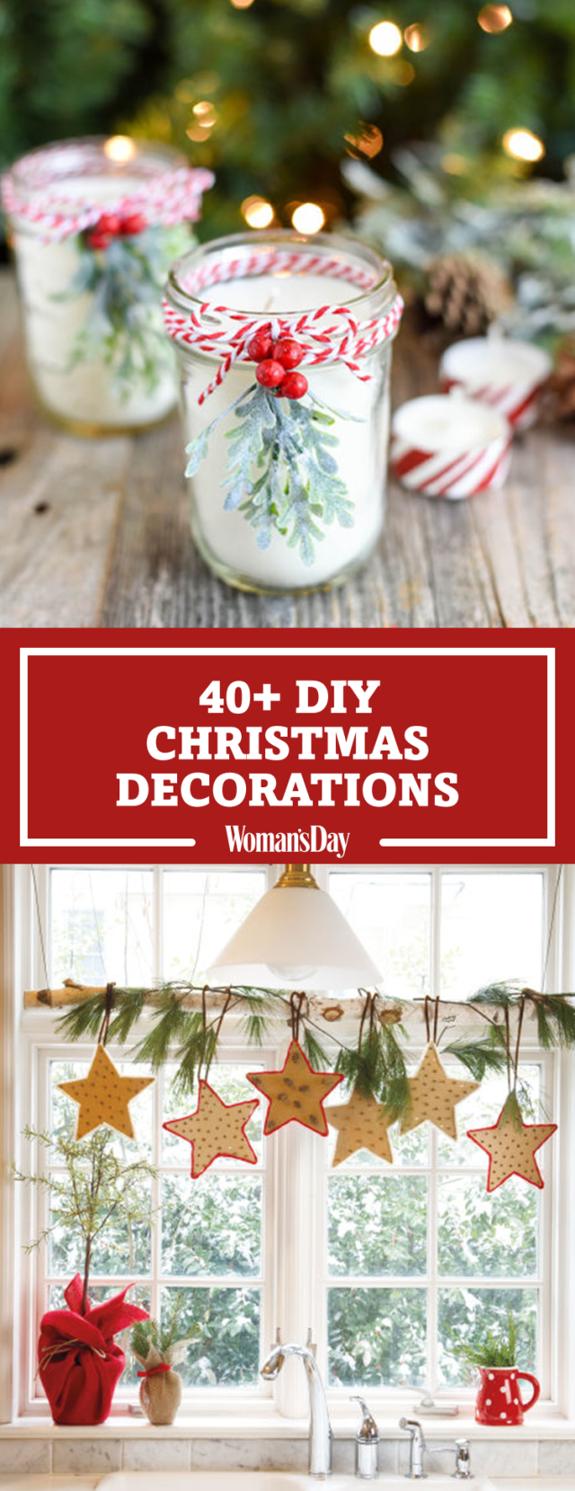47 Easy DIY Christmas Decorations Homemade Ideas for 47 Easy DIY Christmas Decorations Homemade Ideas for
