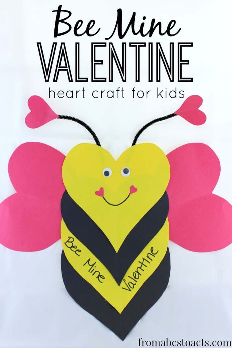 22 Valentine's Day Crafts for Kids - Fun Heart Arts and Crafts Projects