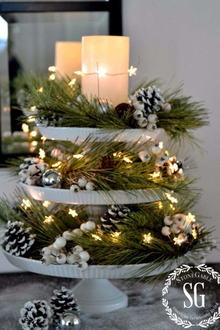 32 Christmas Table Decorations & Centerpieces - Ideas for ...